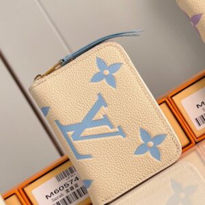 【AT3867】Louis Vuitton ルイヴィトン M60574 スモッグブルー小銭入れ🧊夢のような色合い・実用的なデザイン・小さくて精巧・持ち運びに最適