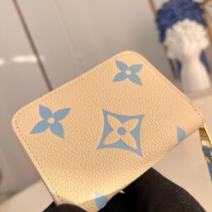【AT3867】Louis Vuitton ルイヴィトン M60574 スモッグブルー小銭入れ🧊夢のような色合い・実用的なデザイン・小さくて精巧・持ち運びに最適