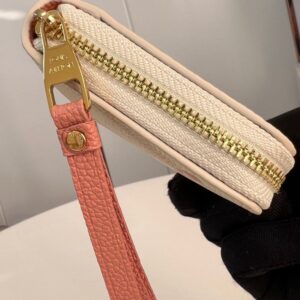 【AT3868】Louis Vuitton ルイ・ヴィトン M60574 モノグラム チョコレートピンク ファスナーコインケース 🍑 少女らしい感じたっぷり・可愛らしく上品・万能な甘美なスタイル