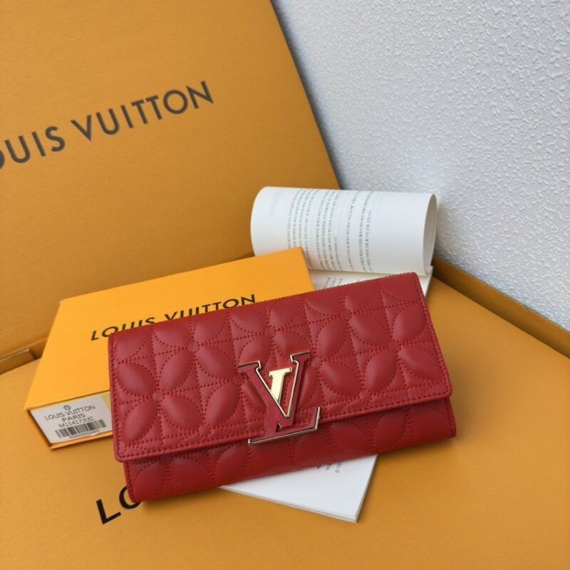 【AT3872】❤️ Louis Vuitton ルイ・ヴィトン モノグラムフラワー 長財布 ✨エレガントで華やか✨ M11417