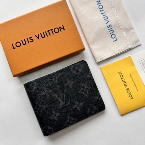 【AT3884】Louis Vuitton ルイ・ヴィトン モノグラム・エクリプス 男性用ショートウォレット デザイン：ショートウォレット/二つ折り財布  主流のファッションで、質感にも優れています。🌟