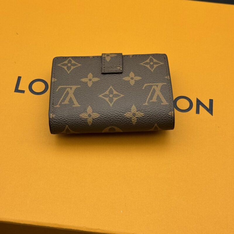 【AT3951】🔒 Louis Vuitton ルイ・ヴィトン パドロックシリーズ クラシックモノグラムウォレット（ヴィンテージメタルロックデザイン）