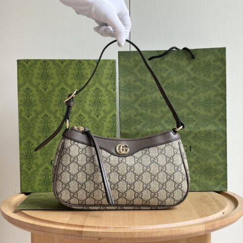 【AT4103】グッチ Ophidiaコレクション GG Supreme レザーウエストポーチ | Gucci Italy