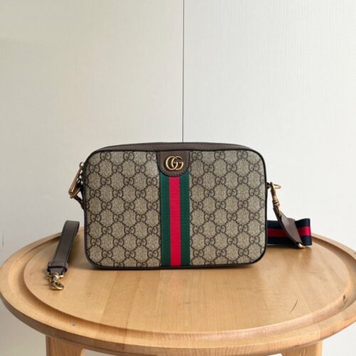 【AT4120】グッチGGスプリームキャンバスショルダーバッグ-都会のエリートに最適な優雅な個性👜 | Gucci