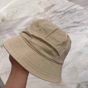 【AT4153】🧢サンローラン x ニューエラ コラボアイテム 無地バケットハット YSL