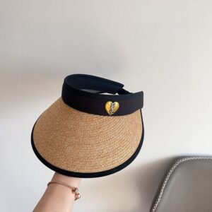 【AT4173】🖤✨YSLゴールドハートストローサンハット🧢 夏限定モデル登場！