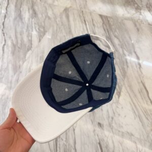 【AT5904】クロムハーツデニム ロック ベースボールキャップ | Chrome Hearts