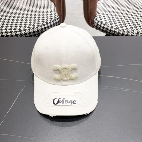 【AT5905】シンプルでエレガントなCelineベースボールキャップ - 高級感と快適さを兼ね備えた大人の大人のストリートファッション | Celine