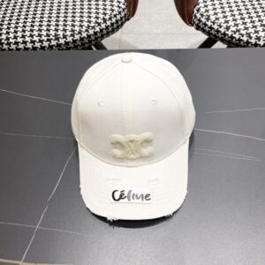 【AT5905】シンプルでエレガントなCelineベースボールキャップ - 高級感と快適さを兼ね備えた大人の大人のストリートファッション | Celine