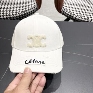 【AT5905】シンプルでエレガントなCelineベースボールキャップ - 高級感と快適さを兼ね備えた大人の大人のストリートファッション | Celine