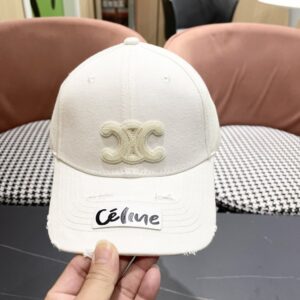 【AT5905】シンプルでエレガントなCelineベースボールキャップ - 高級感と快適さを兼ね備えた大人の大人のストリートファッション | Celine