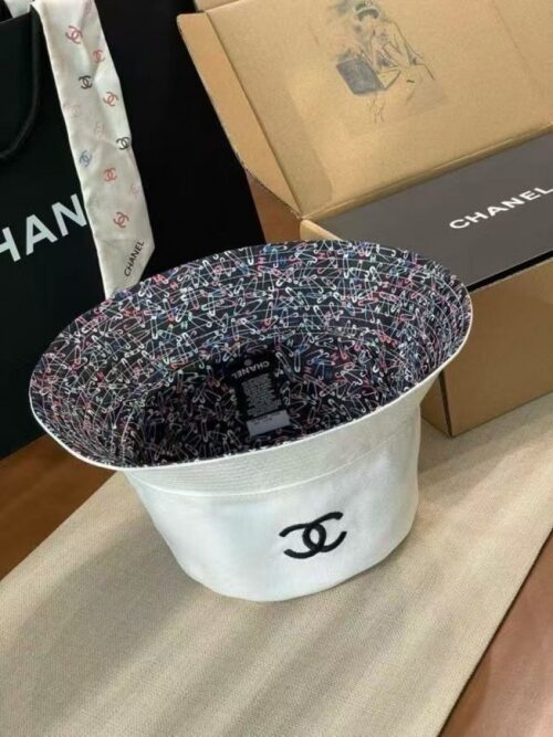【AT5938】Chanelシャネル クラシック ウォーターダイヤモンド ニットフィッシャーマンハット | Chanel Paris