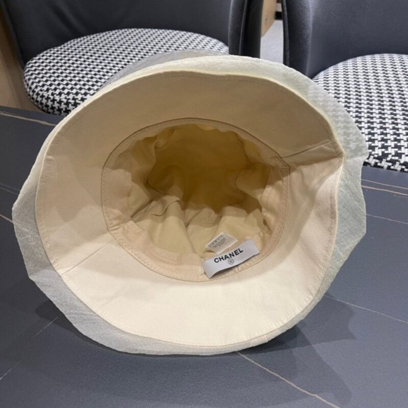 【AT5944】Chanelシャネルのクラシックなフィッシャーハット - 夏の日除け帽子 | Chanel Paris