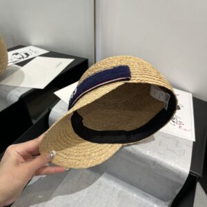 【AT5962】ミュウミュウ レディース ラフィアナイト帽 ネイビーブルー フランス風ロマンス | Miu Miu