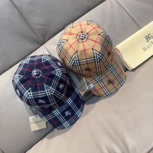 【AT5990】バーバリーのクラシックなチェック柄ベースボールキャップ | Burberry