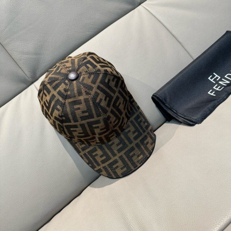 【AT5997】Fendiフェンディ ダブルF刺繍ベースボールキャップ - 贅沢なファッションセンスを演出 | Fendi