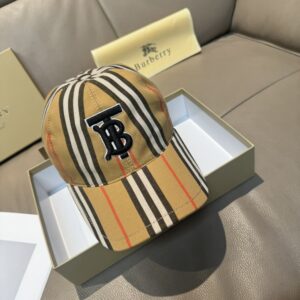 【AT6005】バーバリークラシックチェック柄キャップ | シグニチャーTBロゴ刺繍 | Burberry London