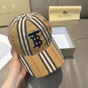【AT6005】バーバリークラシックチェック柄キャップ | シグニチャーTBロゴ刺繍 | Burberry London