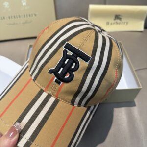【AT6005】バーバリークラシックチェック柄キャップ | シグニチャーTBロゴ刺繍 | Burberry London