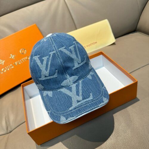 【AT6013】ルイ・ヴィトン デニムキャップ - ストリートファッションの極上品質 | Louis Vuitton Malletier