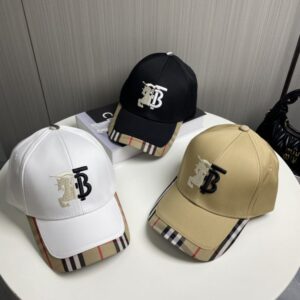 【AT6034】Burberry（バーバリー）クラシックブラックベースボールキャップ | Burberry London