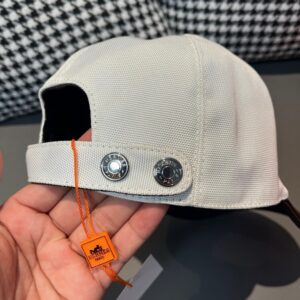 【AT6053】エルメス ロゴ付き クラシックな野球帽，都会のファッションを極める | Hermes Paris