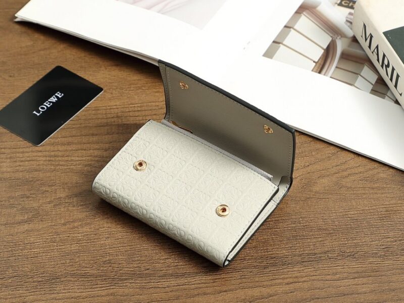 【AT6071】Loewe（ロエベ）の高品質レザーウォレット - 都会の成功者にふさわしい究極のクラフトマンシップ | Loewe Madrid