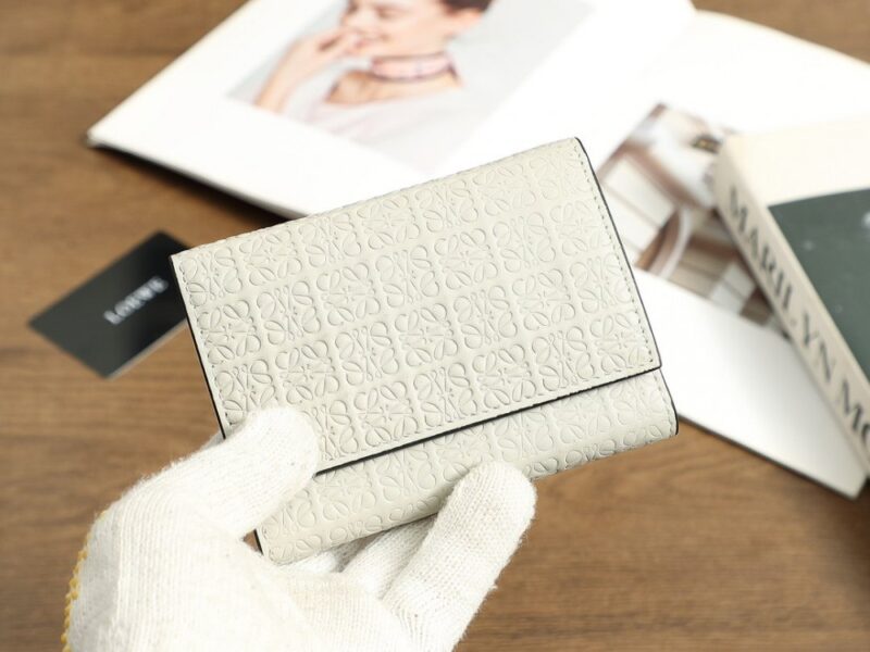 【AT6071】Loewe（ロエベ）の高品質レザーウォレット - 都会の成功者にふさわしい究極のクラフトマンシップ | Loewe Madrid