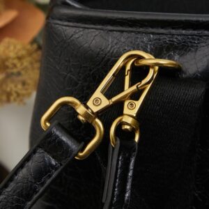 【AT6148】バレンシアガBalenciaga純黒牛革Cabasトートバッグ、上品で洗練されたデザイン、オフィス通勤やビジネスミーティングに最適！ | Balenciaga