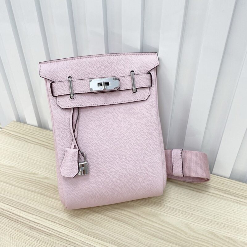 【AT6160】エルメス ピンク色 ボックスカーフ ミニバックパック | Hermès