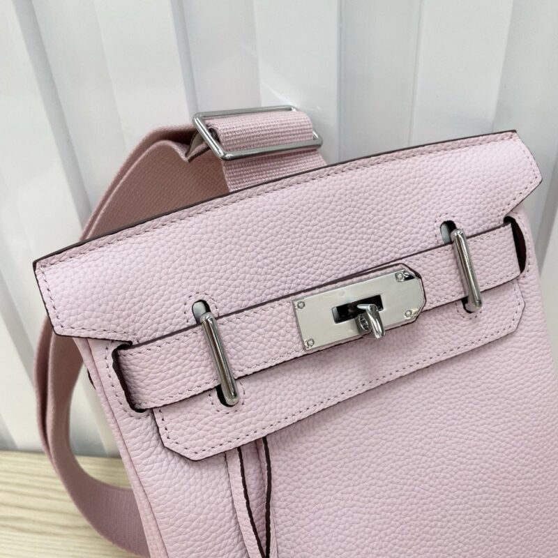 【AT6160】エルメス ピンク色 ボックスカーフ ミニバックパック | Hermès