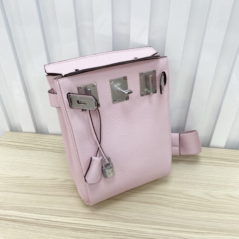 【AT6160】エルメス ピンク色 ボックスカーフ ミニバックパック | Hermès