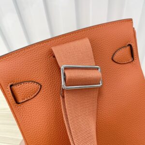 【AT6162】エルメス Hac a Dos クラシックオレンジカラーチェストバッグ/リュックサック | Hermès