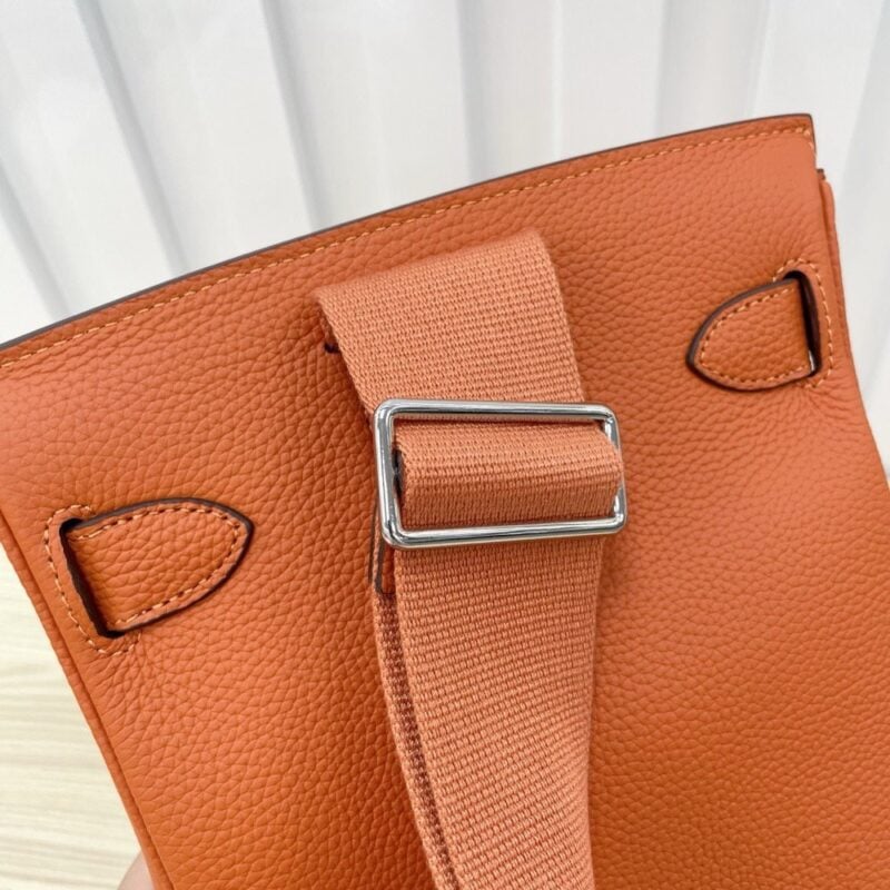 【AT6162】エルメス Hac a Dos クラシックオレンジカラーチェストバッグ/リュックサック | Hermès