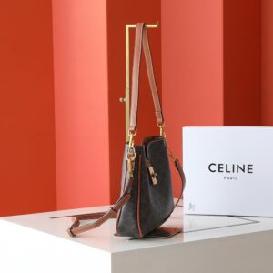 【AT6213】セリーヌパリ ハイエンドバケツバッグ レザーショルダーストラップ付き | Celine Paris
