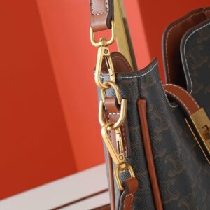 【AT6213】セリーヌパリ ハイエンドバケツバッグ レザーショルダーストラップ付き | Celine Paris