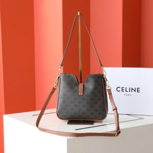 【AT6213】セリーヌパリ ハイエンドバケツバッグ レザーショルダーストラップ付き | Celine Paris