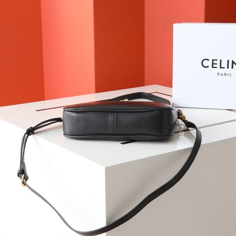 【AT6215】セリーヌパリCeline Paris 手作り斜めがけバッグ2502シリーズ-クラシックなブラックカジュアルデイバッグ | Celine Paris