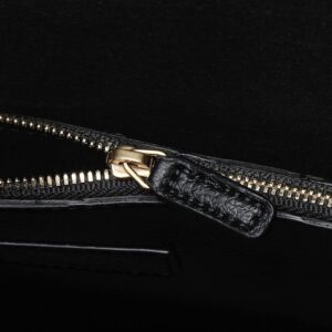 【AT6253】イヴ・サンローラン黒色プレミアム仔牛革ホーボーバッグ エレガントな都会の女性向け | Saint Laurent Paris