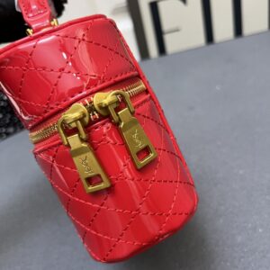 【AT6280】YSL GABY MINIボックスバッグ - 贅沢でエレガントな羊革のダイヤ柄バッグ | YSL