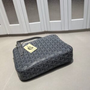 【AT6312】ゴヤールのクラシックな四角いハンドバッグ | パリの高級ブランドからの精巧な小さなバッグ | Maison Goyard