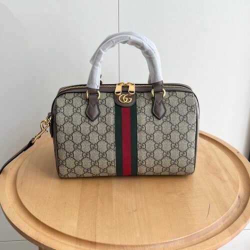 【AT6319】グッチ Ophidiaコレクション GG Supremeキャンバス小サイズハンドバッグ | Gucci Italy