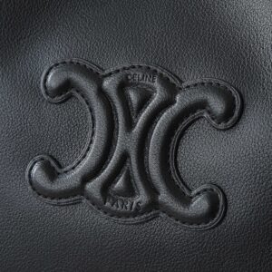 【AT6381】Celine（セリーヌ）黒レザートリオバッグ｜ファッショナブルな都市のエレガンスを演出 | Celine