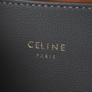 【AT6382】CelineセリーヌTriompheトートバッグ - 精巧なゴールドバックル付きの小さな都会の贅沢なレザーバッグ | Celine