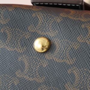 【AT6386】セリーヌパリ高級ラグジュアリーハンドバッグ - 優雅なデザインと実用性を兼ね備えたクラシックブラウン＆ブラックバッグ | Celine Paris