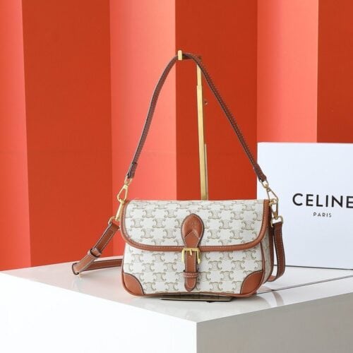 【AT6388】セリーヌ トリオンフ バゲットバッグ｜グレースフルなフレンチスタイル | Celine