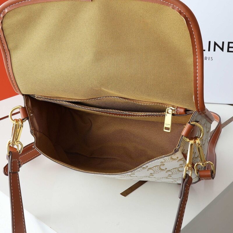 【AT6388】セリーヌ トリオンフ バゲットバッグ｜グレースフルなフレンチスタイル | Celine
