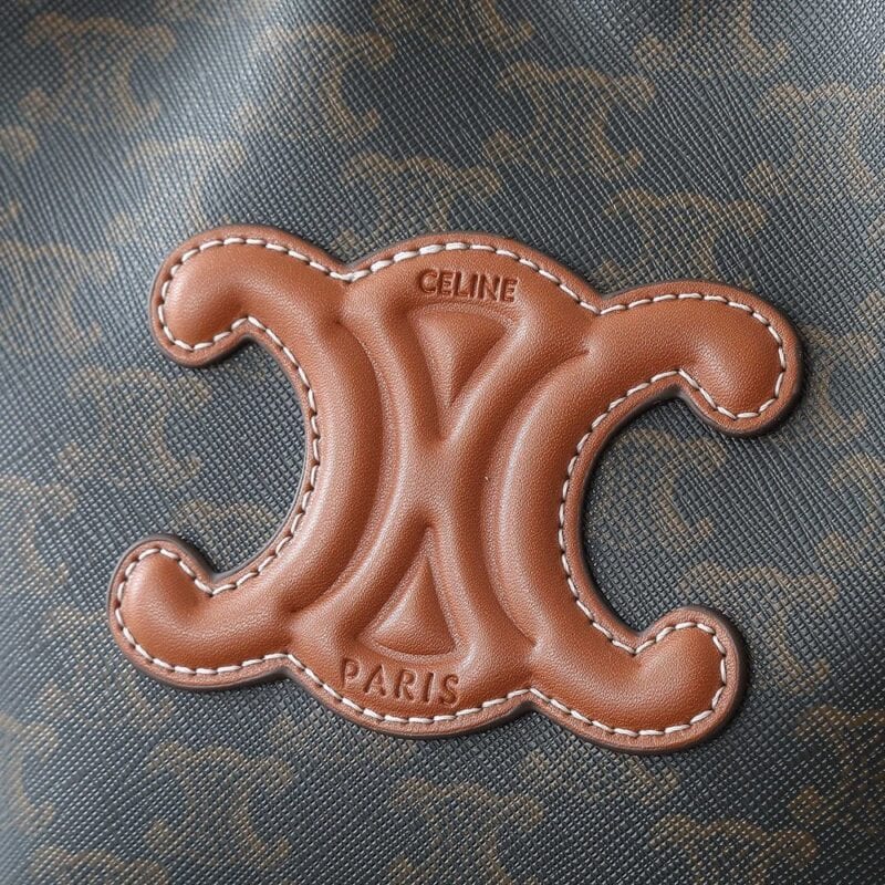 【AT6391】CELINE Paris トリオンフロゴ ミニバケツバッグ | Celine Paris