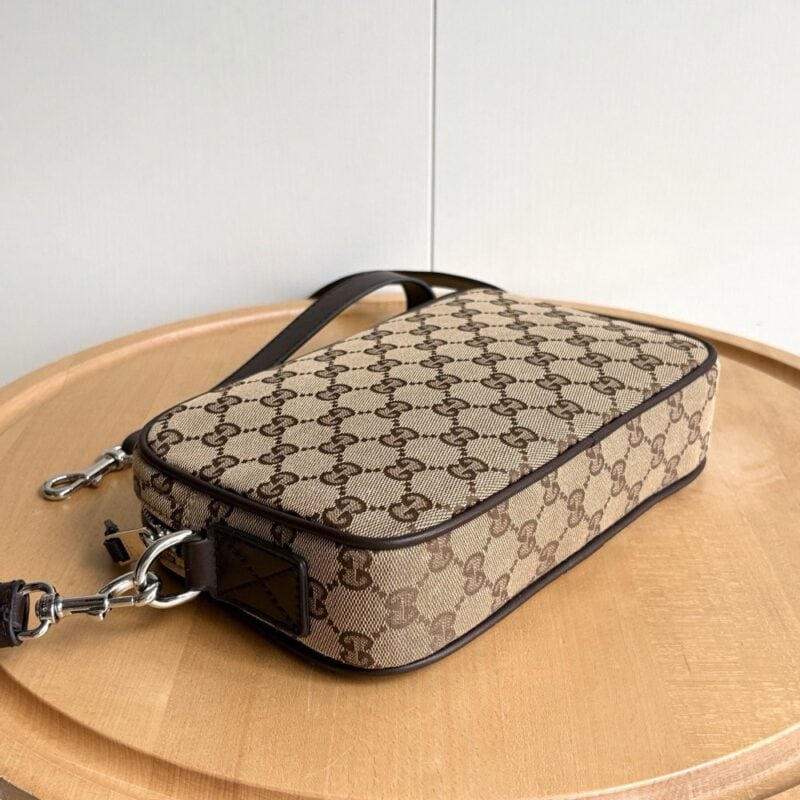 【AT7161】プラダ（Prada）モノグラムプリントキャンバスショルダーバッグ 23.5x15x5cm | Gucci Firenze