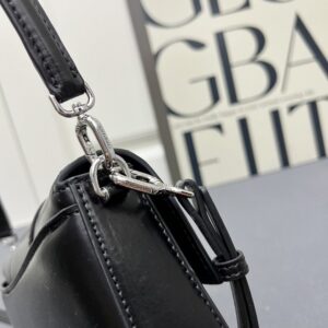 【AT7253】高級メゾンの贅沢な黒革バッグ、エレガントなファッションアイテム2025 | Balenciaga